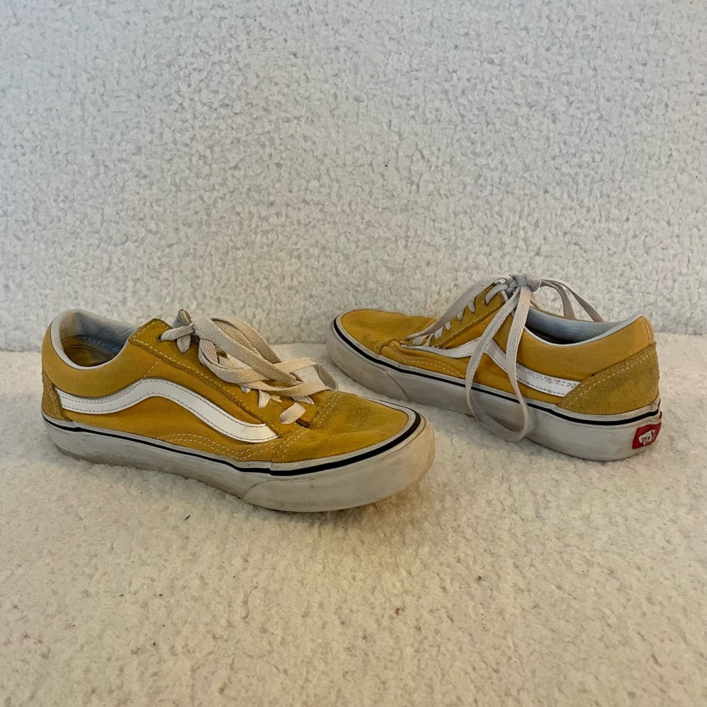 Yellow Low Top Vans